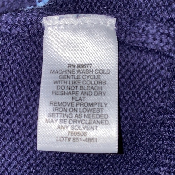 VINTAGE 90s Y2K Argyle Tennis Prep Preppy Sweater - Picture 6 of 6